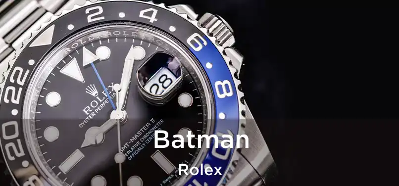  Batman Rolex